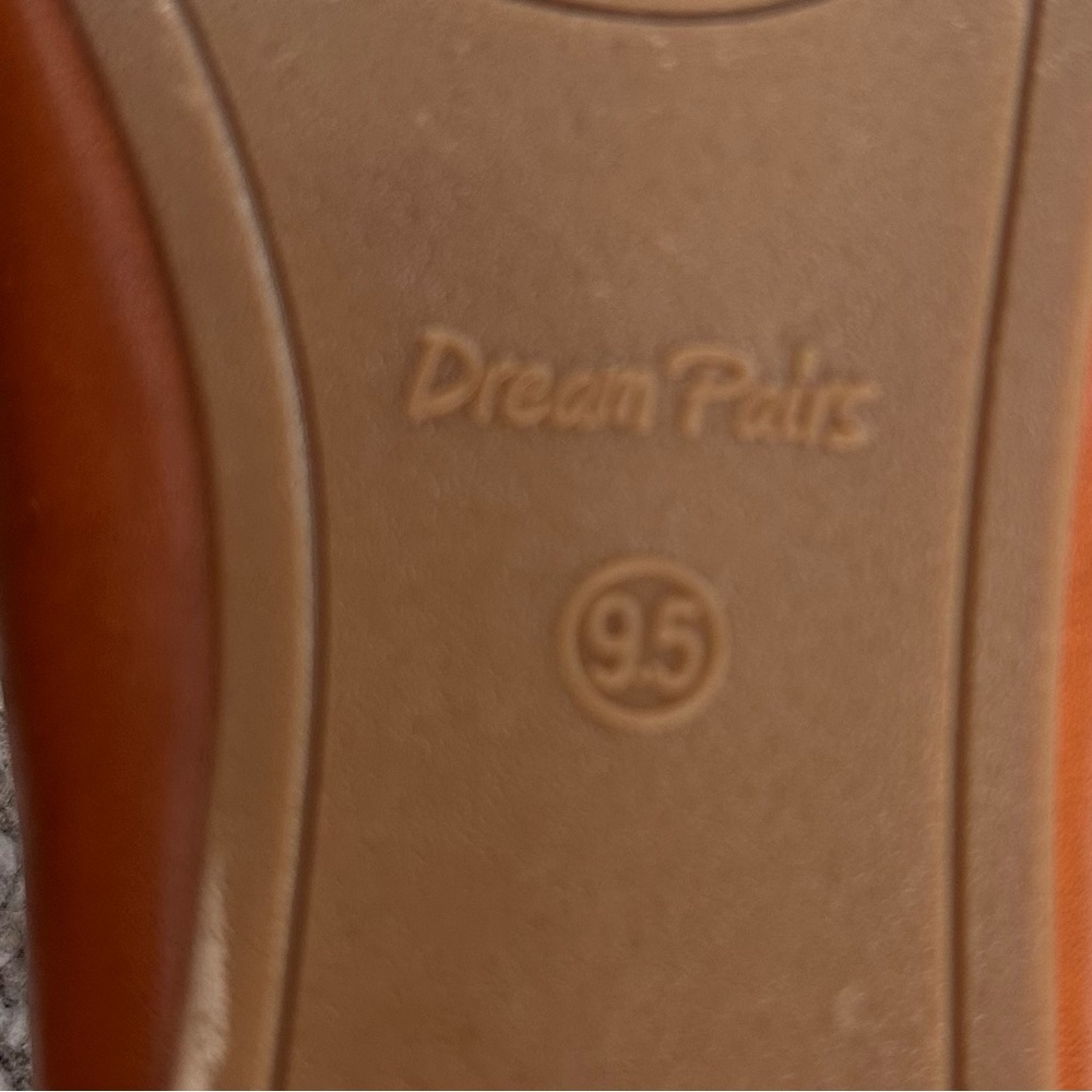 DREAM PAIRS‎ Sole-Classic Women’s Ballet Flats Cognac Pointed Toe - Picture 10 of 14